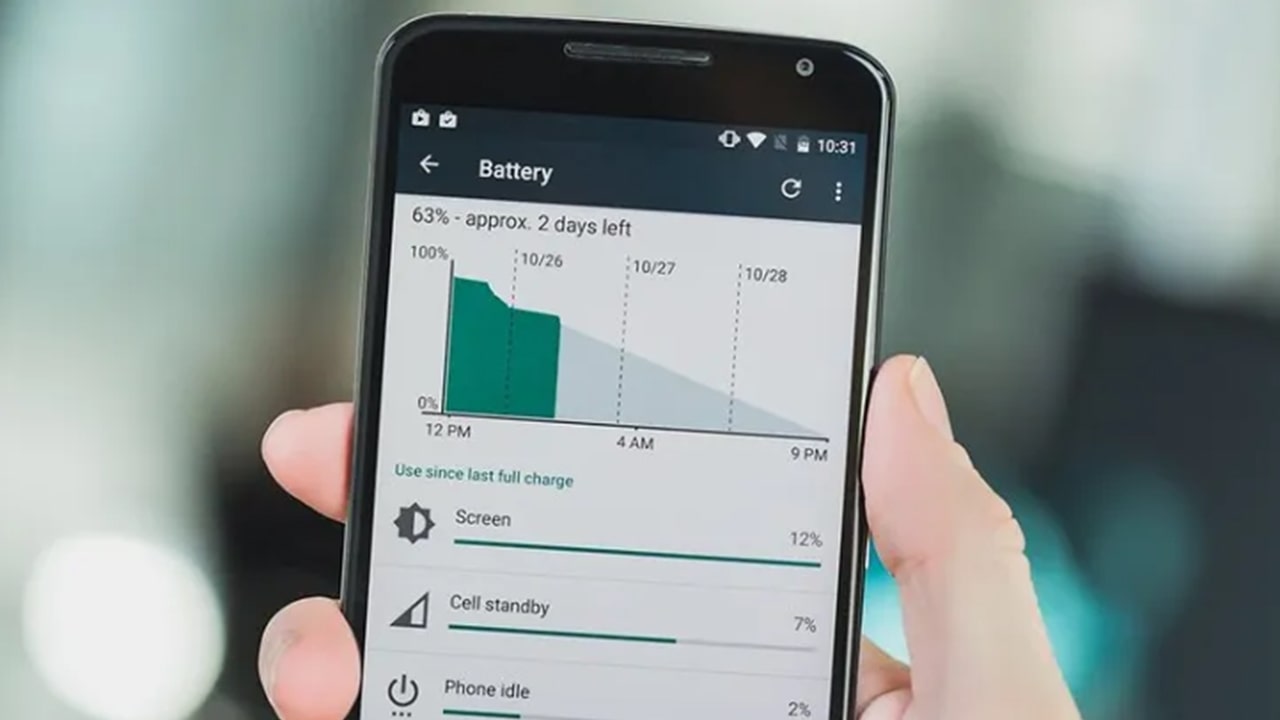 android battery life